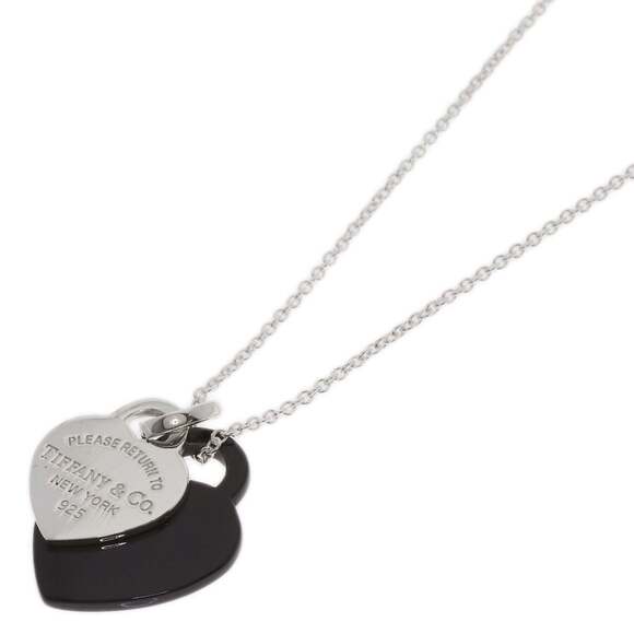 Tiffany & Co. Jewelry - TIFFANY Authentic Silver Heart Necklace